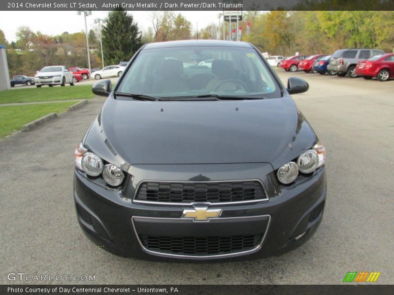 Ashen Gray Metallic / Dark Pewter/Dark Titanium 2014 Chevrolet Sonic LT Sedan