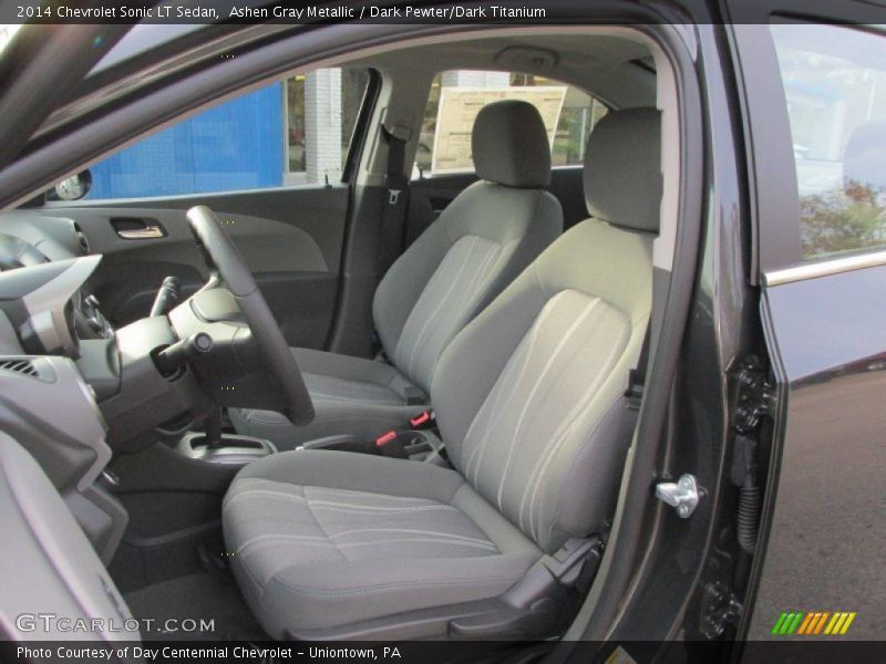 Ashen Gray Metallic / Dark Pewter/Dark Titanium 2014 Chevrolet Sonic LT Sedan