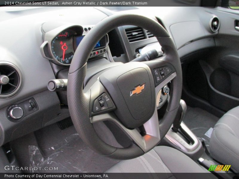 Ashen Gray Metallic / Dark Pewter/Dark Titanium 2014 Chevrolet Sonic LT Sedan