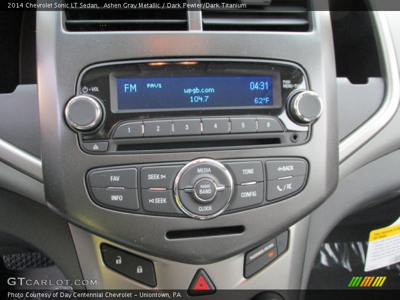Ashen Gray Metallic / Dark Pewter/Dark Titanium 2014 Chevrolet Sonic LT Sedan