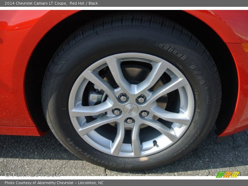 Red Hot / Black 2014 Chevrolet Camaro LT Coupe