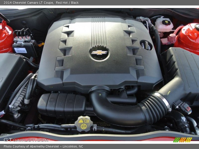 Red Hot / Black 2014 Chevrolet Camaro LT Coupe