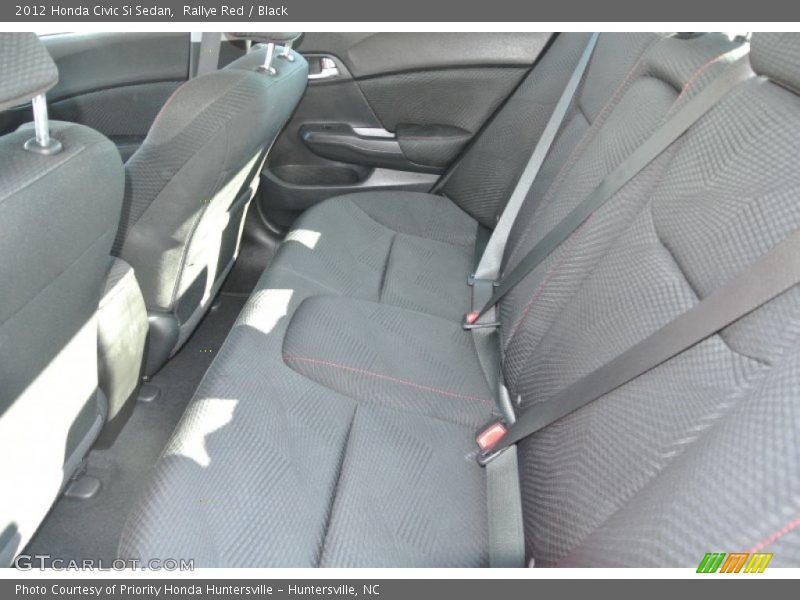 Rallye Red / Black 2012 Honda Civic Si Sedan