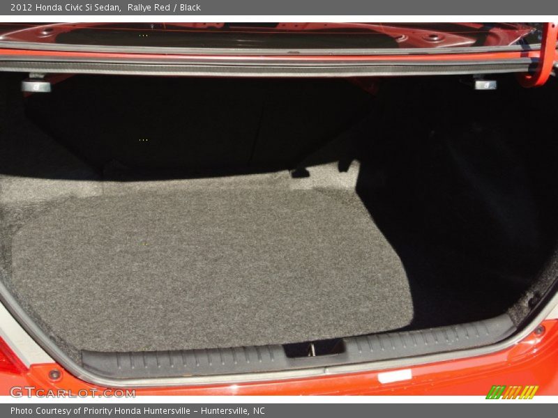 Rallye Red / Black 2012 Honda Civic Si Sedan