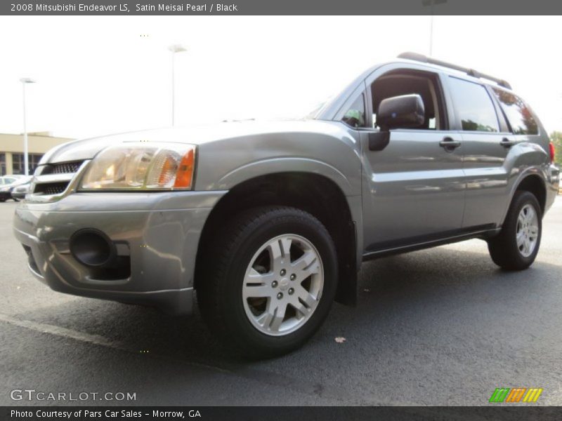 Satin Meisai Pearl / Black 2008 Mitsubishi Endeavor LS