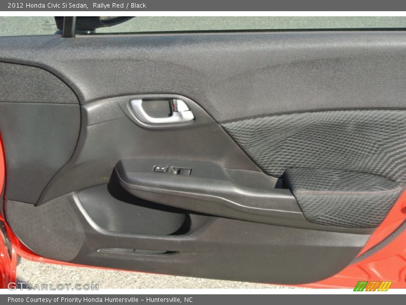 Rallye Red / Black 2012 Honda Civic Si Sedan