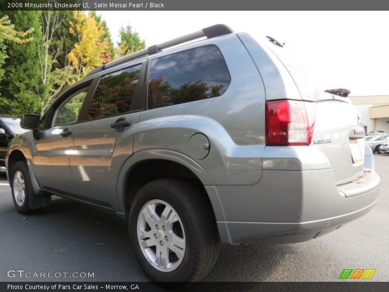 Satin Meisai Pearl / Black 2008 Mitsubishi Endeavor LS