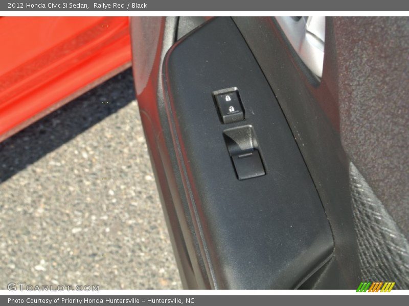 Rallye Red / Black 2012 Honda Civic Si Sedan