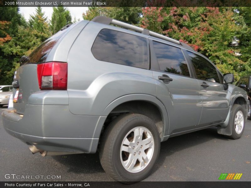 Satin Meisai Pearl / Black 2008 Mitsubishi Endeavor LS