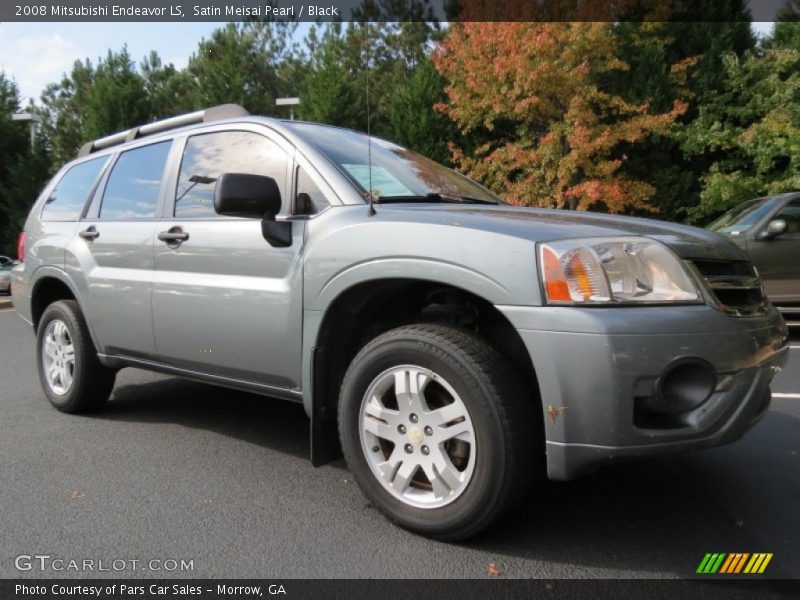 Satin Meisai Pearl / Black 2008 Mitsubishi Endeavor LS