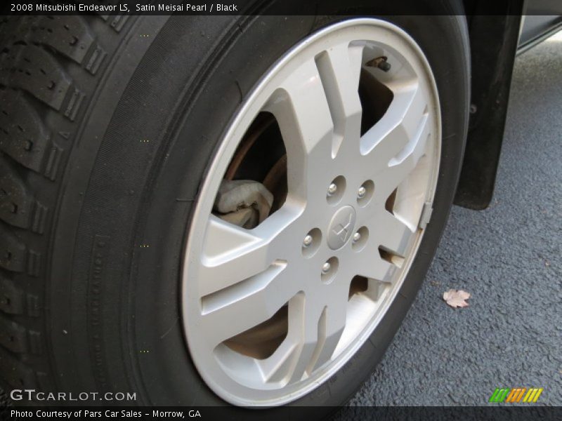 Satin Meisai Pearl / Black 2008 Mitsubishi Endeavor LS