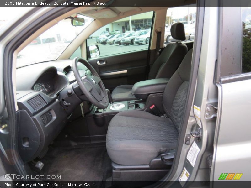 Satin Meisai Pearl / Black 2008 Mitsubishi Endeavor LS