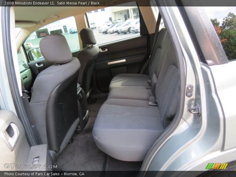 Satin Meisai Pearl / Black 2008 Mitsubishi Endeavor LS