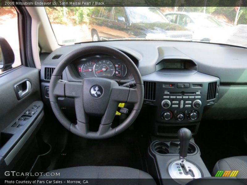 Satin Meisai Pearl / Black 2008 Mitsubishi Endeavor LS