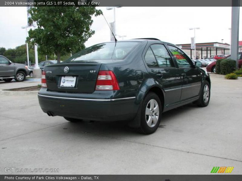 Black / Grey 2004 Volkswagen Jetta GLS 1.8T Sedan