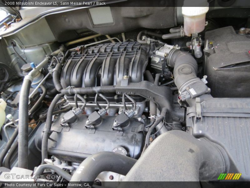 Satin Meisai Pearl / Black 2008 Mitsubishi Endeavor LS