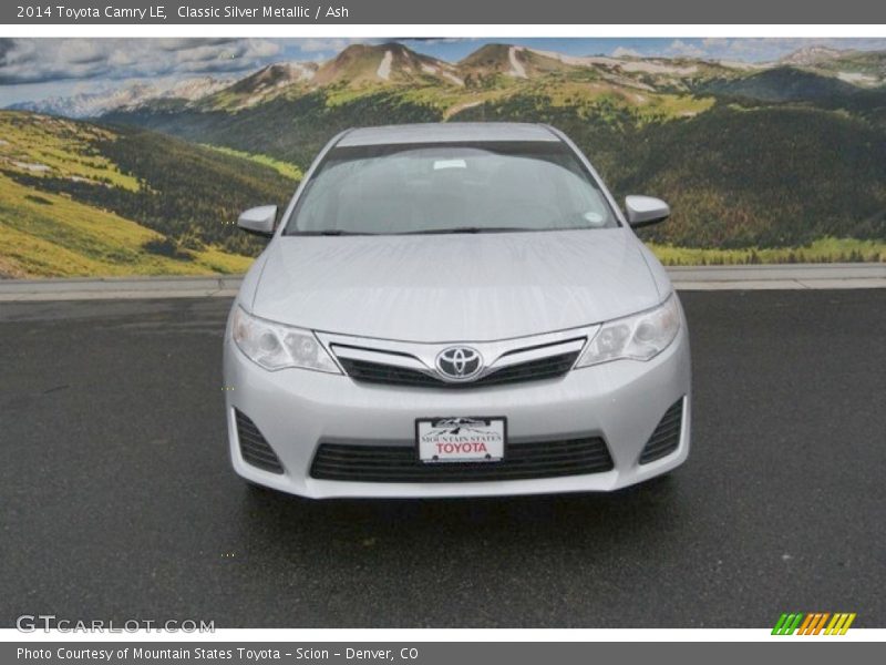 Classic Silver Metallic / Ash 2014 Toyota Camry LE