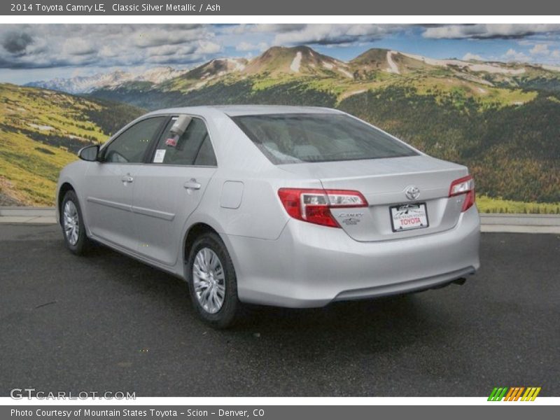 Classic Silver Metallic / Ash 2014 Toyota Camry LE