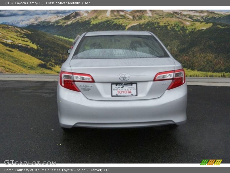 Classic Silver Metallic / Ash 2014 Toyota Camry LE
