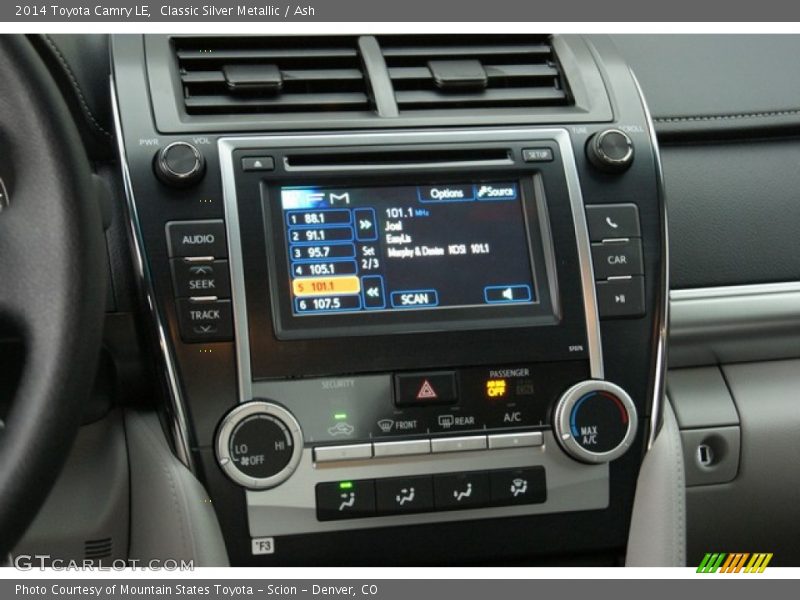 Classic Silver Metallic / Ash 2014 Toyota Camry LE