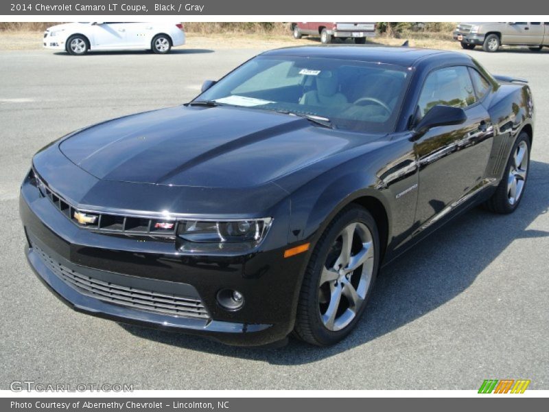 Black / Gray 2014 Chevrolet Camaro LT Coupe