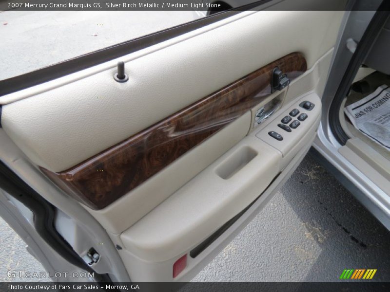Silver Birch Metallic / Medium Light Stone 2007 Mercury Grand Marquis GS