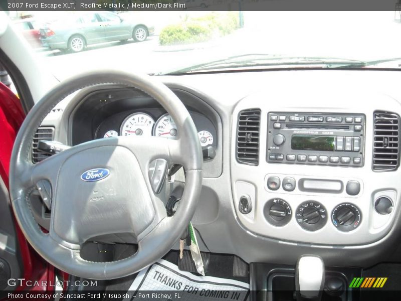 Redfire Metallic / Medium/Dark Flint 2007 Ford Escape XLT