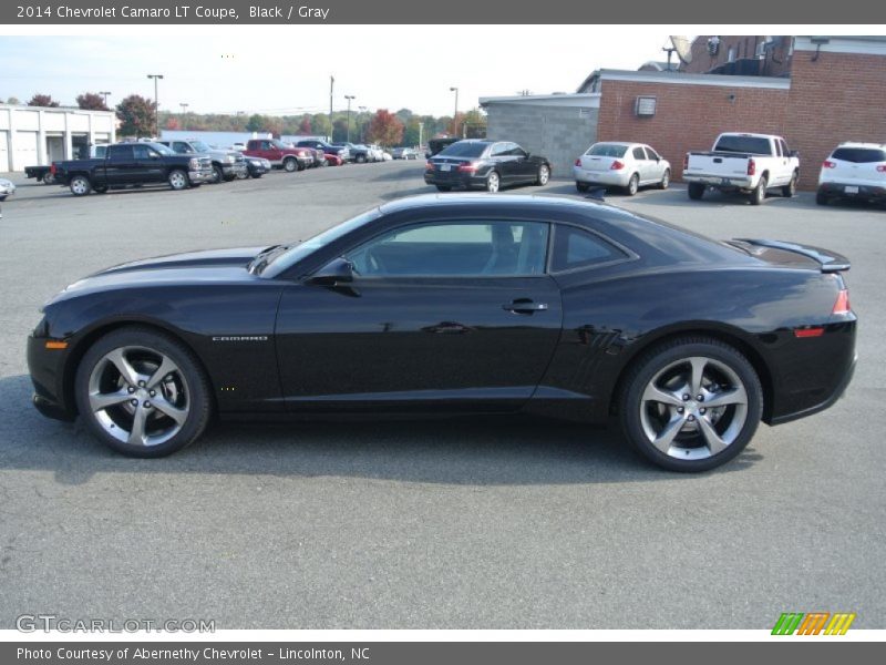 Black / Gray 2014 Chevrolet Camaro LT Coupe