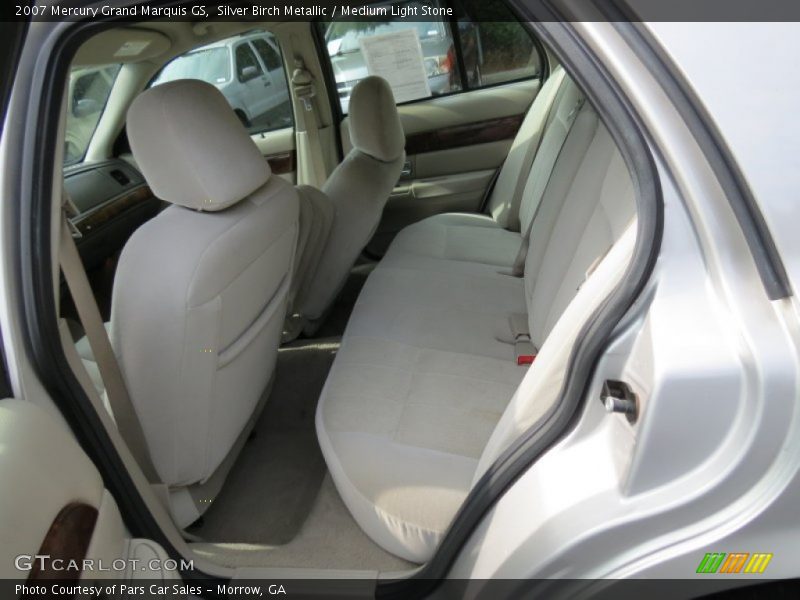 Silver Birch Metallic / Medium Light Stone 2007 Mercury Grand Marquis GS