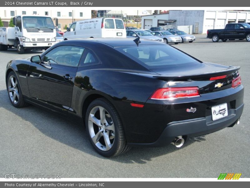 Black / Gray 2014 Chevrolet Camaro LT Coupe