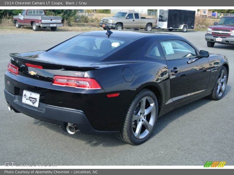 Black / Gray 2014 Chevrolet Camaro LT Coupe