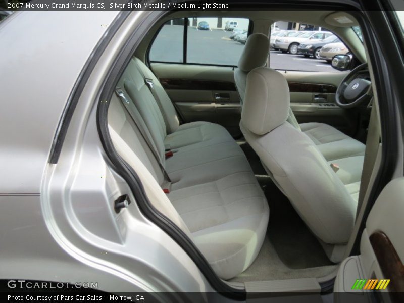 Silver Birch Metallic / Medium Light Stone 2007 Mercury Grand Marquis GS