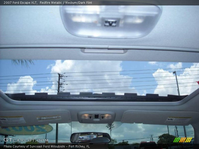Redfire Metallic / Medium/Dark Flint 2007 Ford Escape XLT