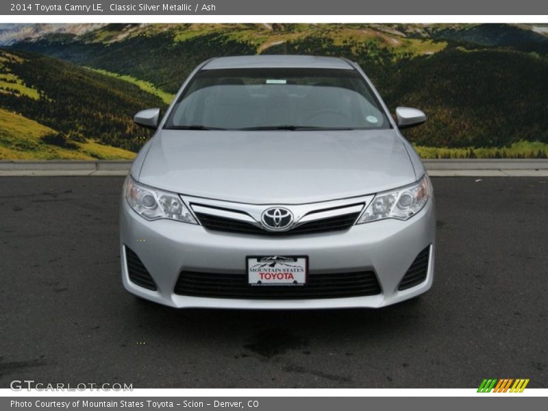 Classic Silver Metallic / Ash 2014 Toyota Camry LE