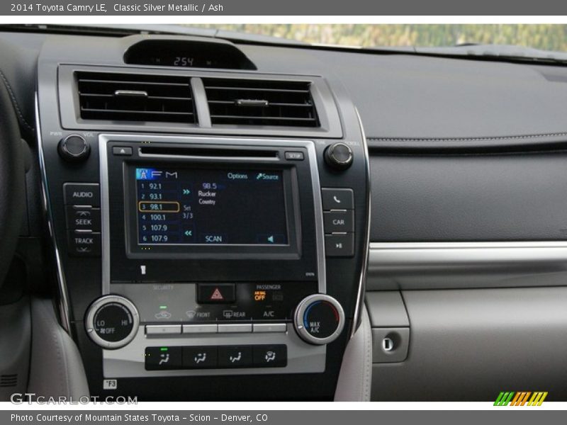 Classic Silver Metallic / Ash 2014 Toyota Camry LE