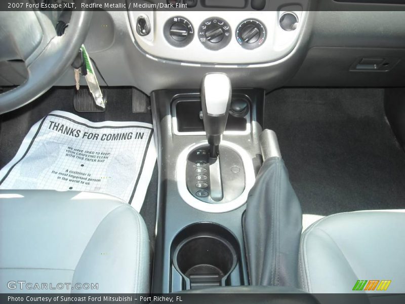 Redfire Metallic / Medium/Dark Flint 2007 Ford Escape XLT