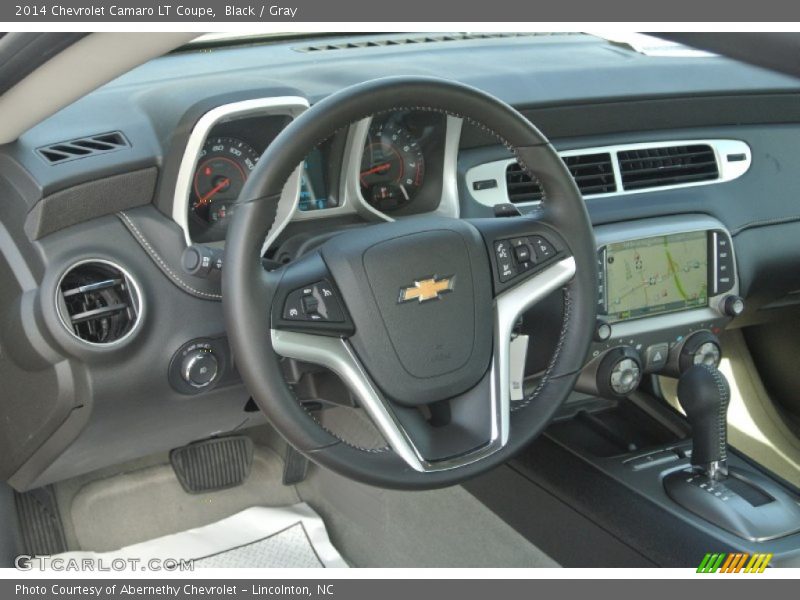 Black / Gray 2014 Chevrolet Camaro LT Coupe