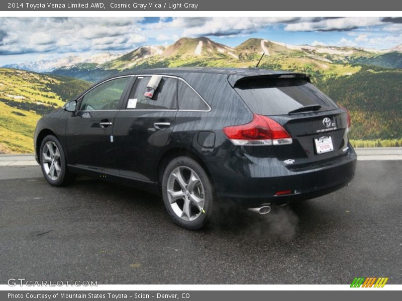Cosmic Gray Mica / Light Gray 2014 Toyota Venza Limited AWD