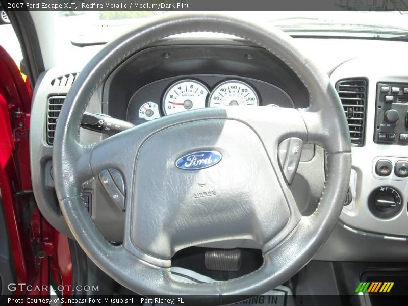Redfire Metallic / Medium/Dark Flint 2007 Ford Escape XLT