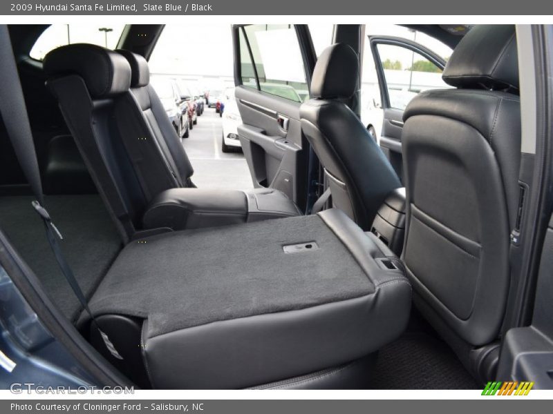 Slate Blue / Black 2009 Hyundai Santa Fe Limited