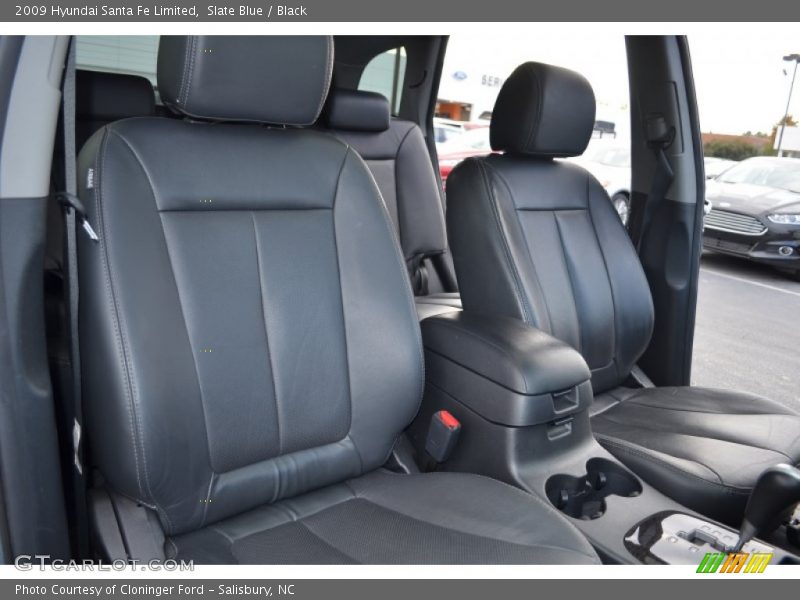 Slate Blue / Black 2009 Hyundai Santa Fe Limited