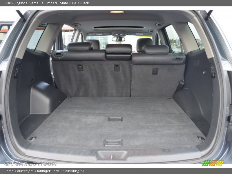 Slate Blue / Black 2009 Hyundai Santa Fe Limited