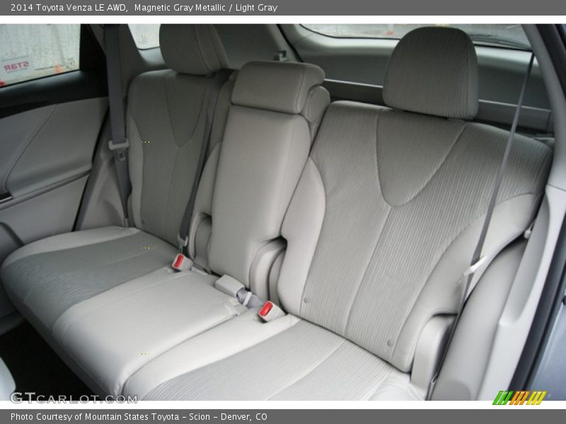 Magnetic Gray Metallic / Light Gray 2014 Toyota Venza LE AWD