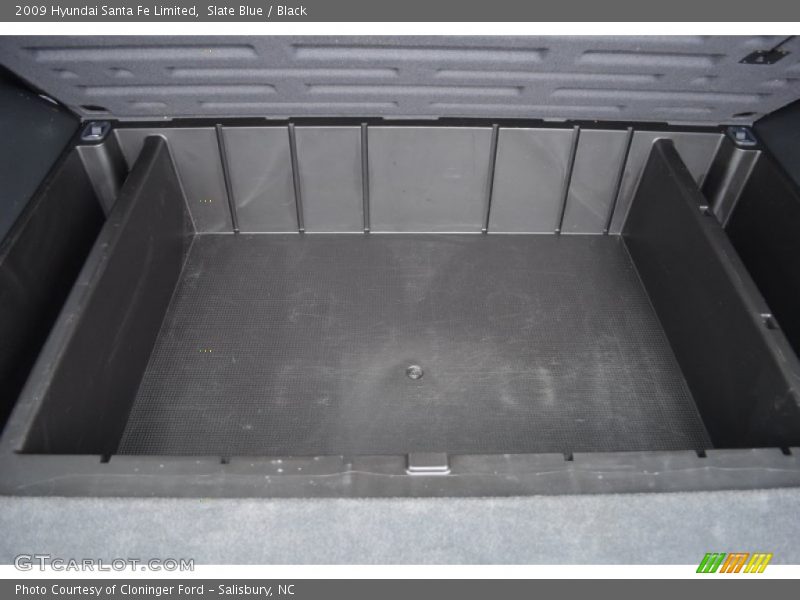 Slate Blue / Black 2009 Hyundai Santa Fe Limited