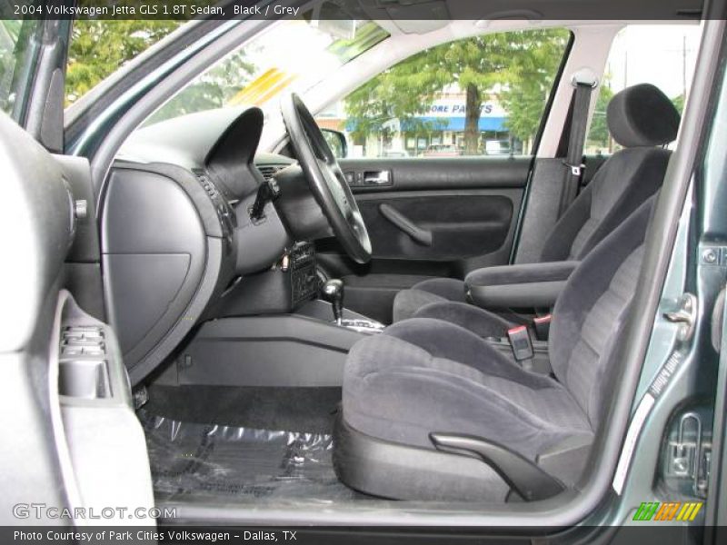 Black / Grey 2004 Volkswagen Jetta GLS 1.8T Sedan
