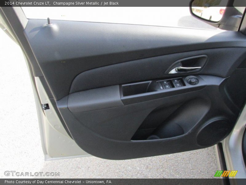 Champagne Silver Metallic / Jet Black 2014 Chevrolet Cruze LT