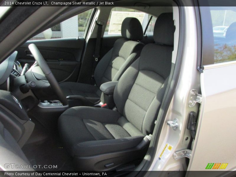 Champagne Silver Metallic / Jet Black 2014 Chevrolet Cruze LT