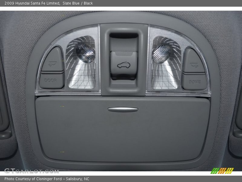 Slate Blue / Black 2009 Hyundai Santa Fe Limited