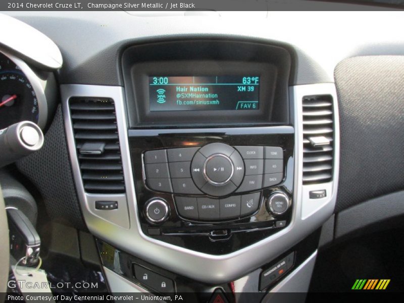 Champagne Silver Metallic / Jet Black 2014 Chevrolet Cruze LT