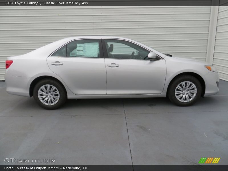 Classic Silver Metallic / Ash 2014 Toyota Camry L